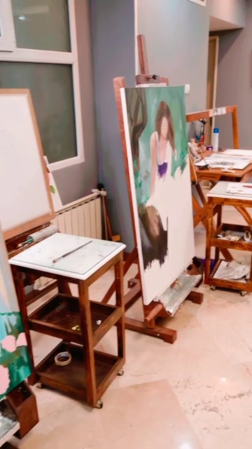 آموزشگاه نقاشی رقص قلم