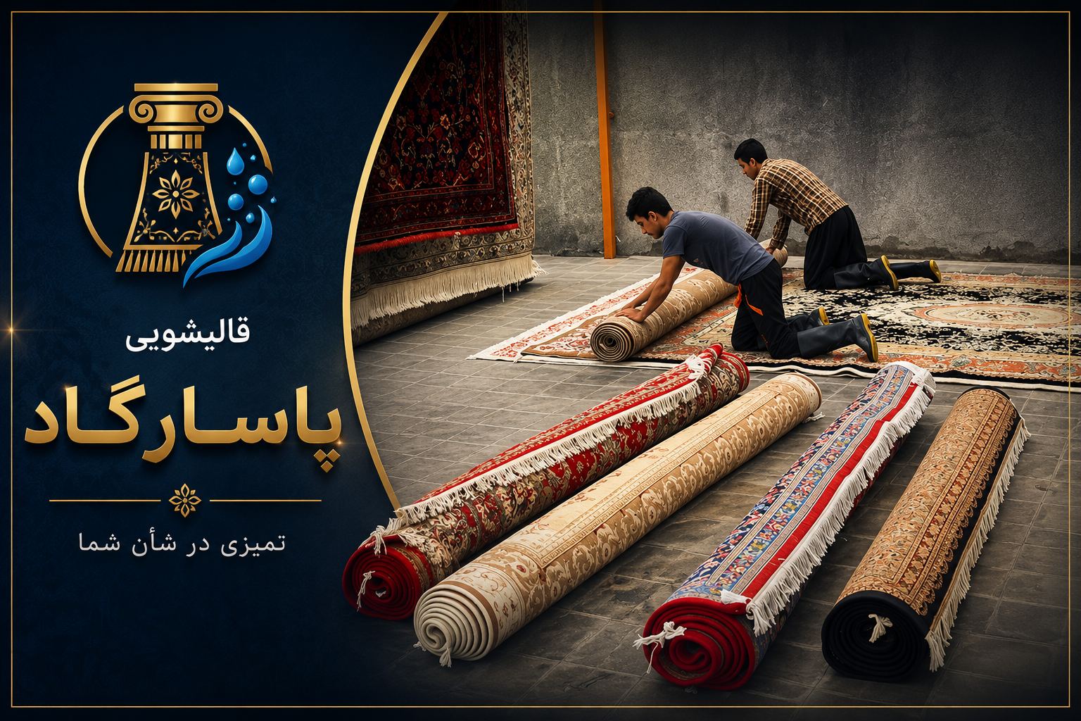 قالیشویی پاسارگاد  《《پردیس،بومهن،رودهن》》