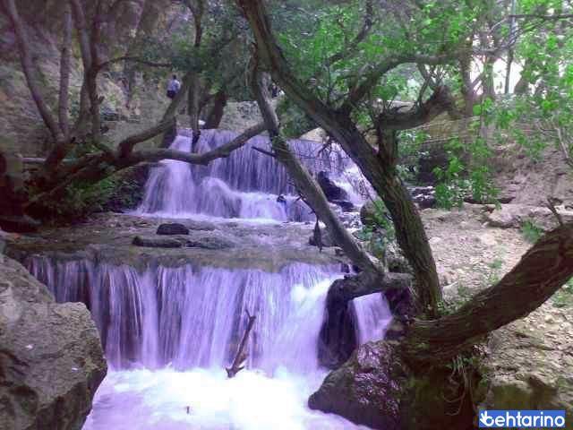 آبشار ده بر آفتاب