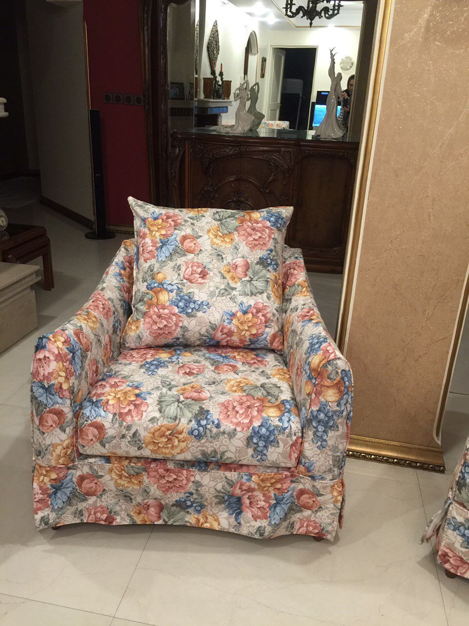 کاور و پیراهن مبل صدرا