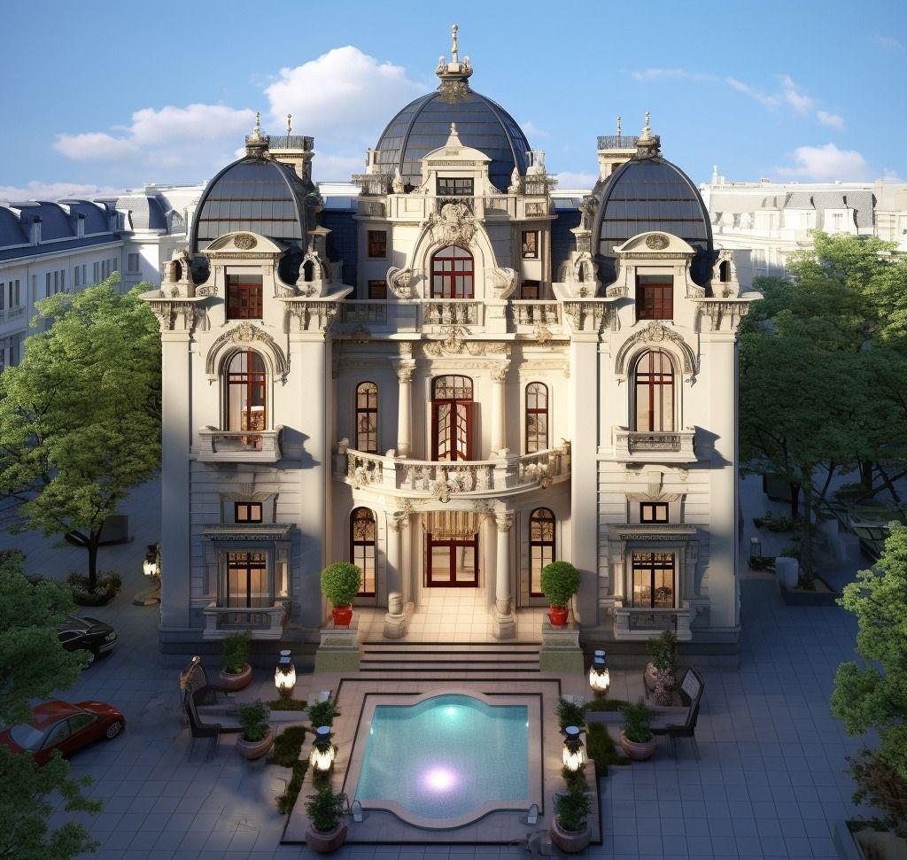 طراحی داخلی و نما ساختمان ناصری