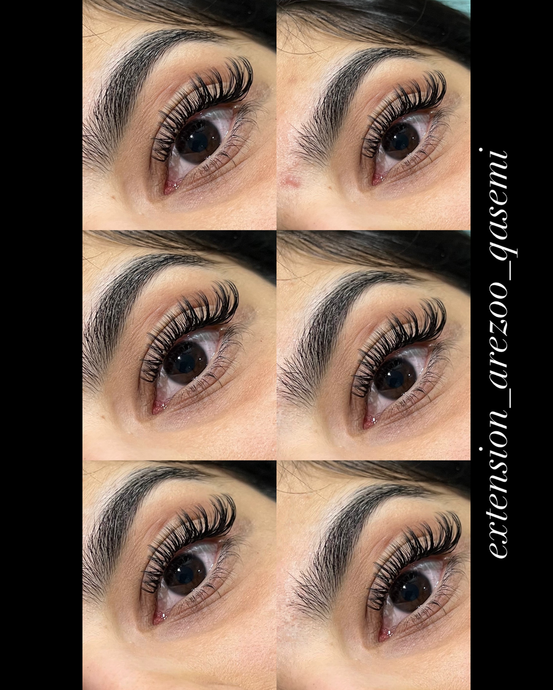 خدمات تخصصی اکستنشن مژه آرزو