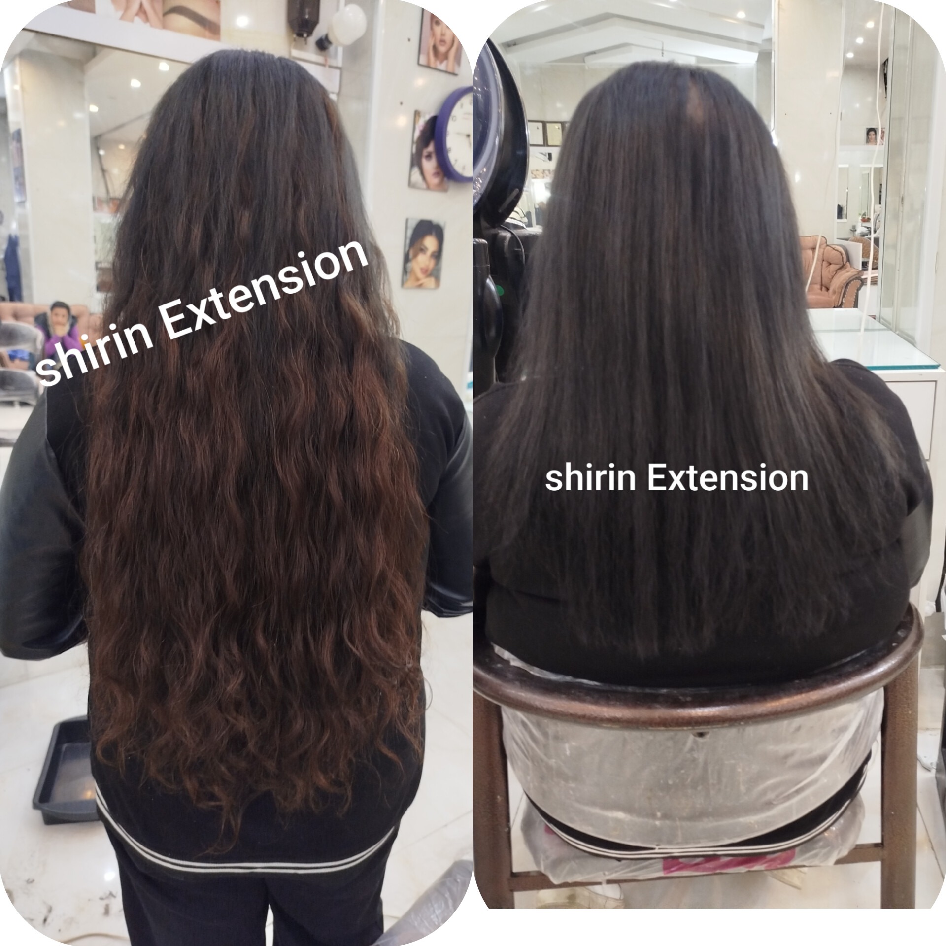 اکستنشن مو شیرین رادمهر