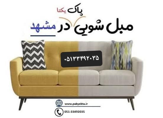 مبل شویی ونظافتی پاک یکتا ثبت ۷۵۴۰۶