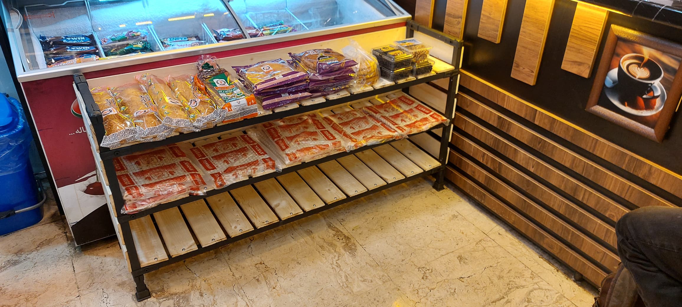 فروشگاه قفسه نردبان و پالت ابراهیمی