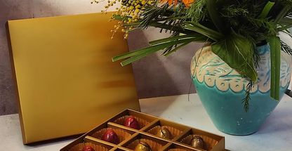 شکلات دست ساز جعبه ای  فانتزی