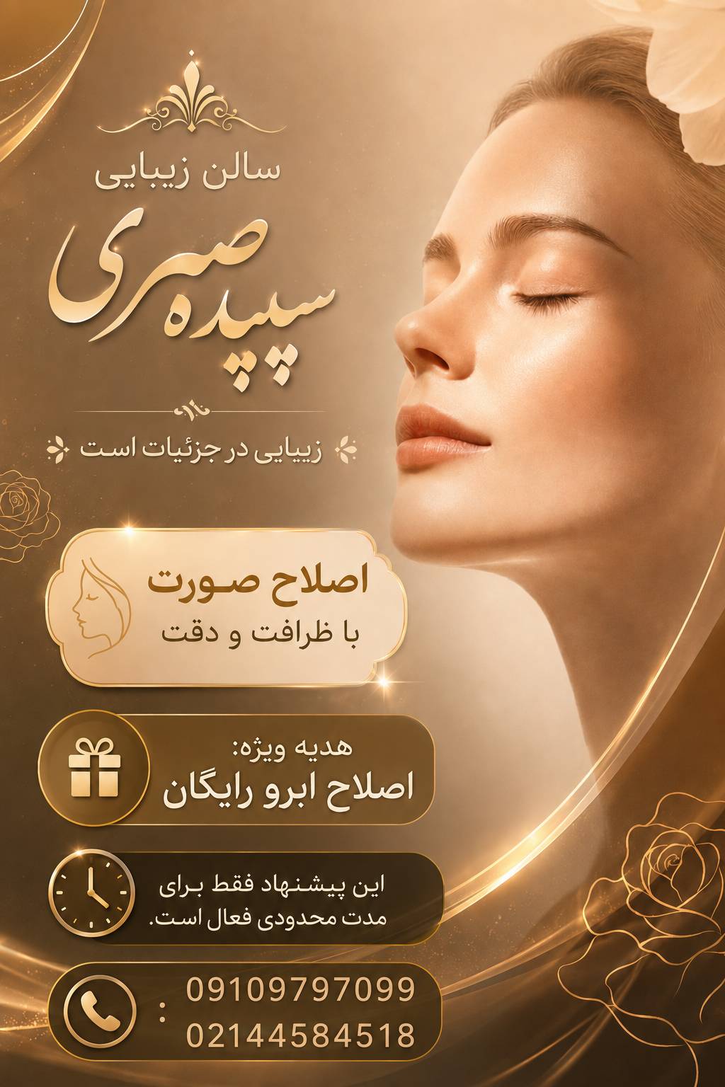 آرایشگاه زنانه و سالن زیبایی سپیده