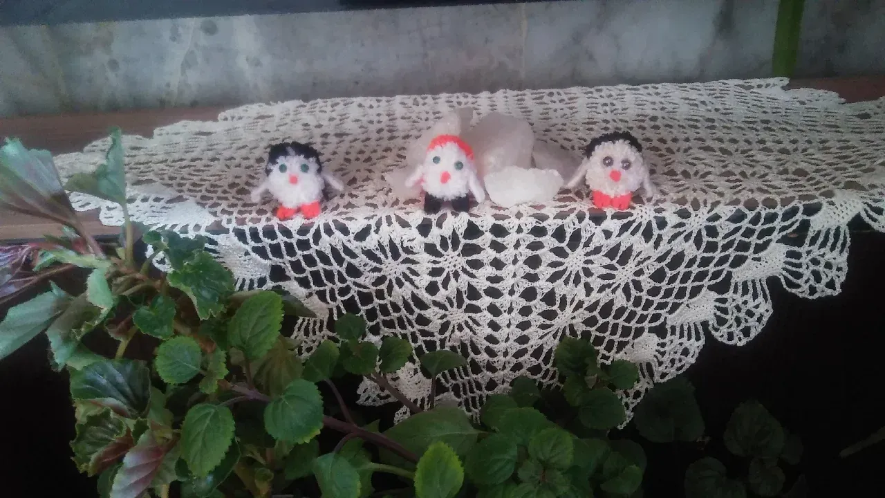 عروسک دست دوز گلسازی