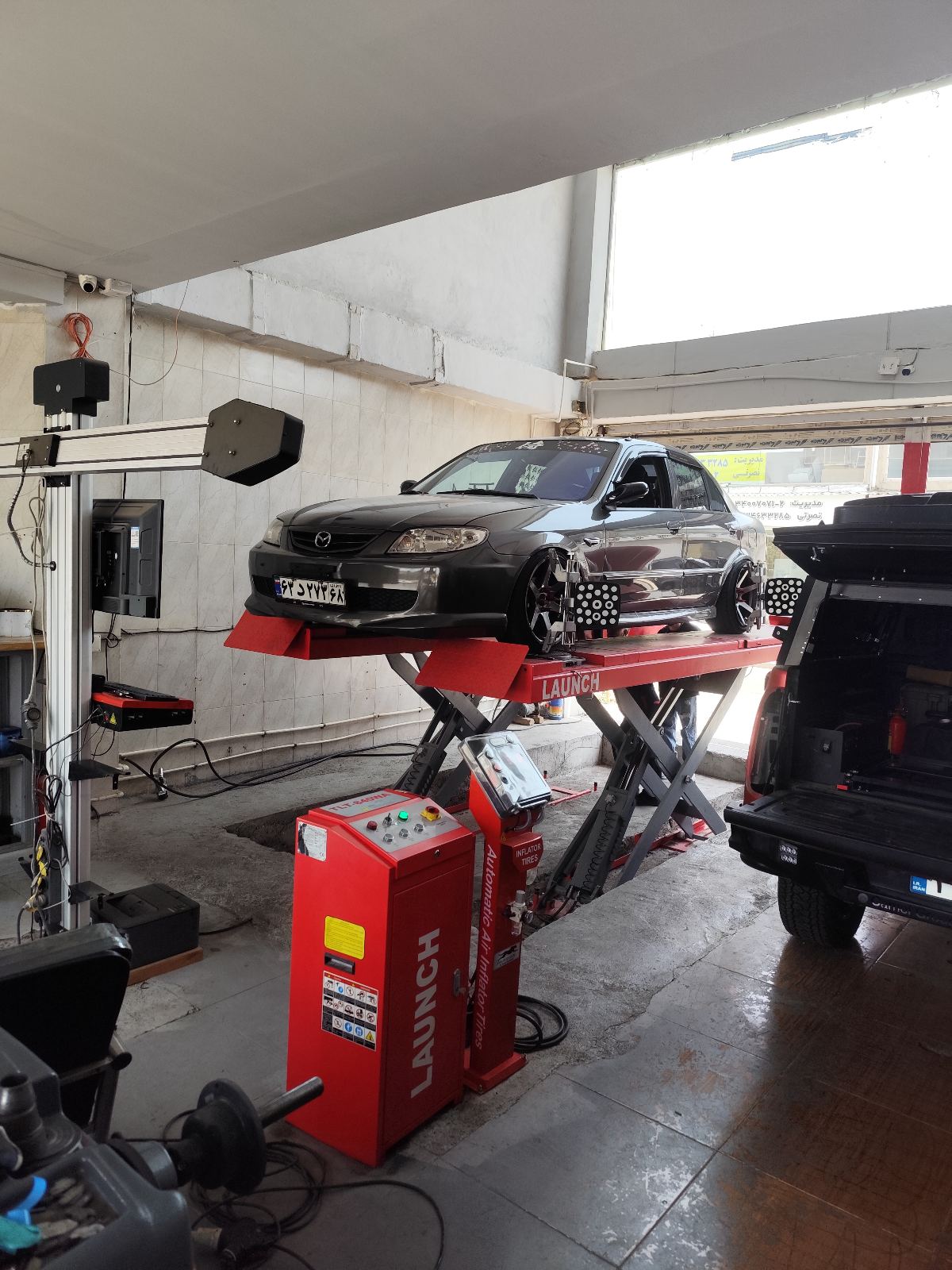 3D-CAR میزان فرمان لیزری