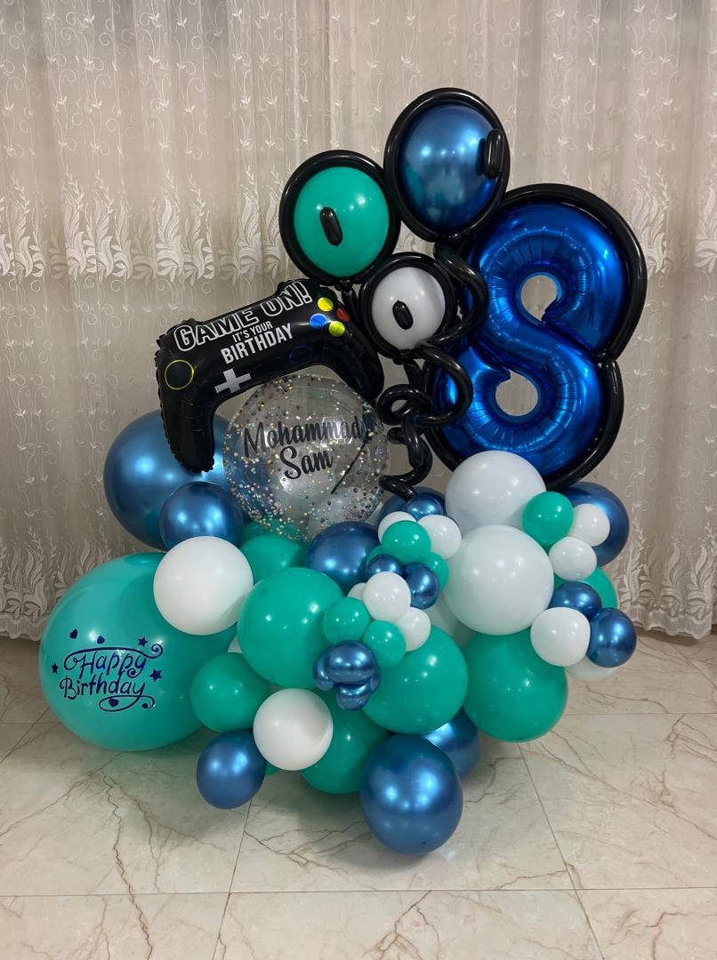 بادکنک آرایی و گل آرایی در  کاشان و حومه