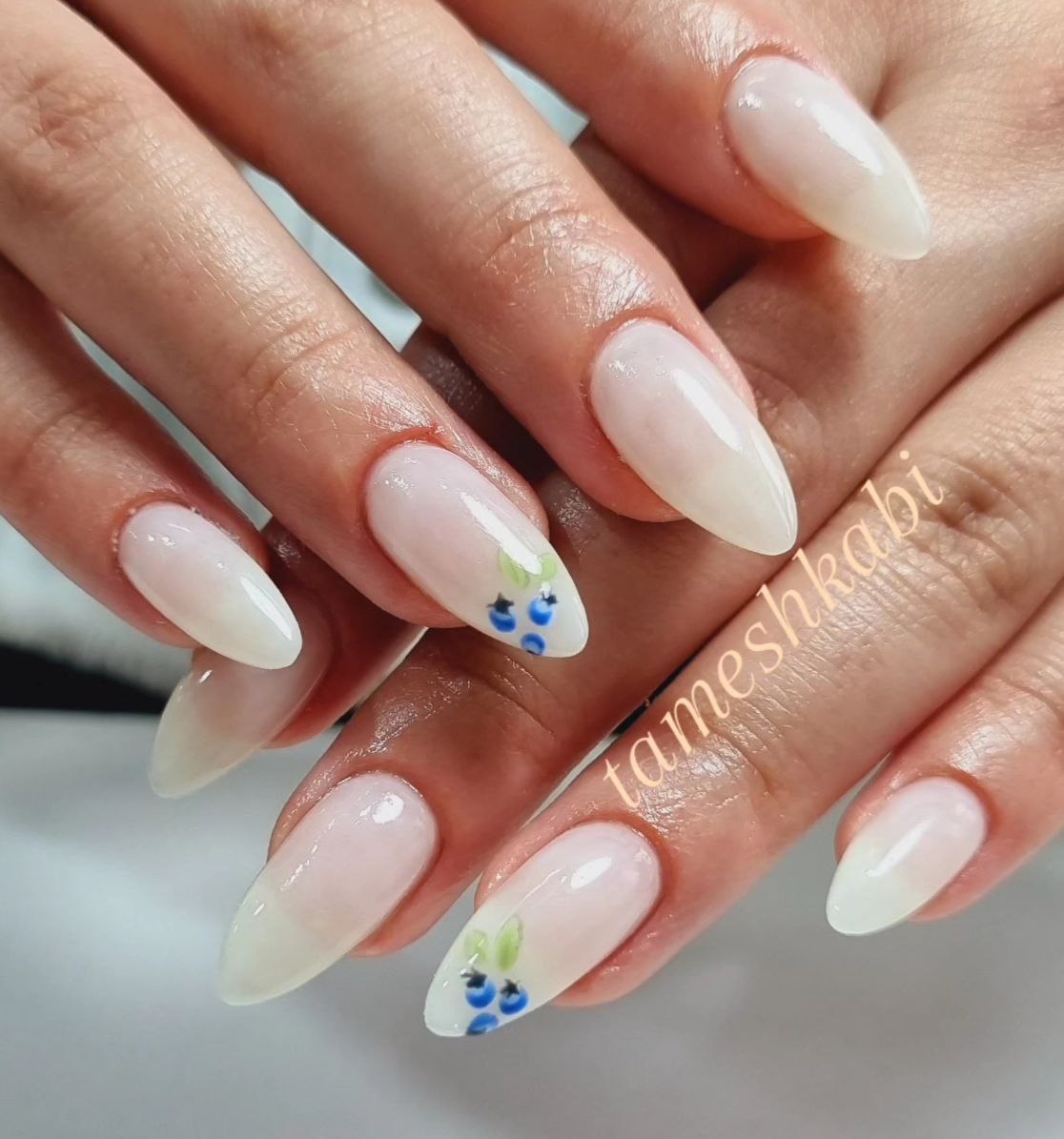 سالن زیبایی تمشک آبی