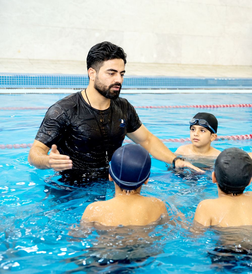 آموزش شنای ابر قهرمانان