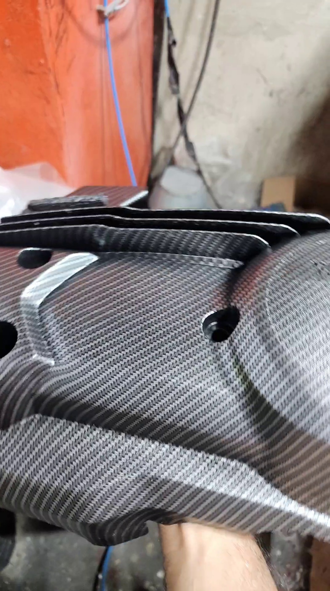 هیدروگرافی قطعات موتور ماشین