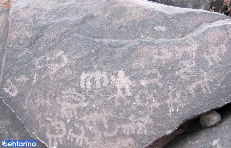 سنگ نگاره شتر سنگ