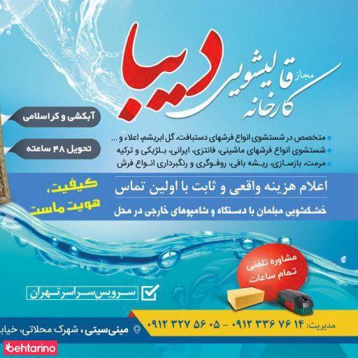 کارخانه قالیشویی  دیبا