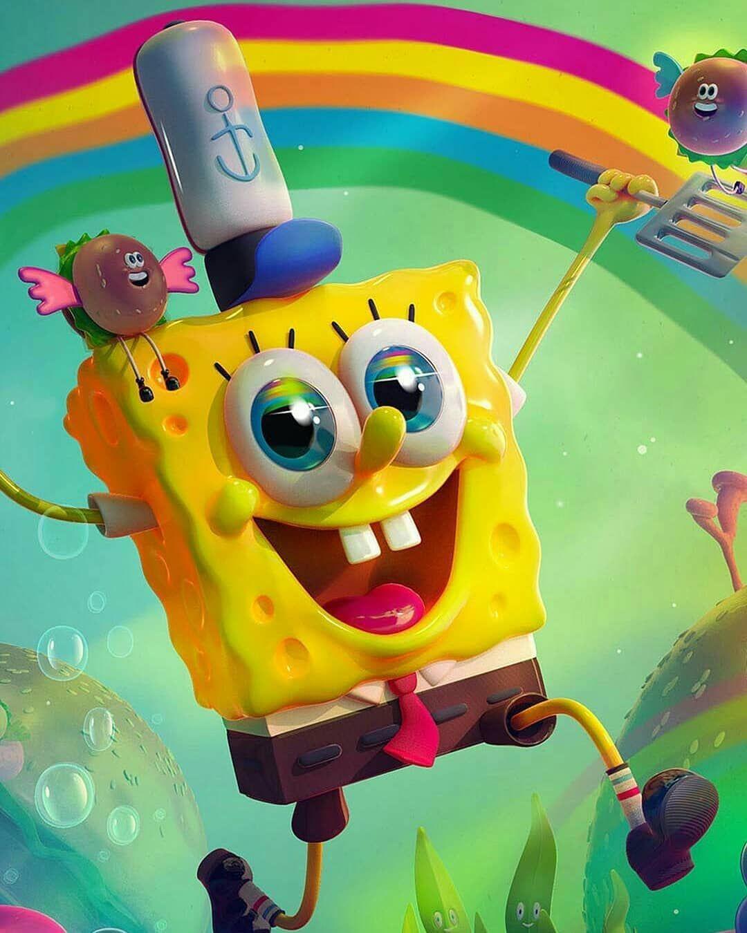 فست فود باب اسفنجی پرند آپاچی