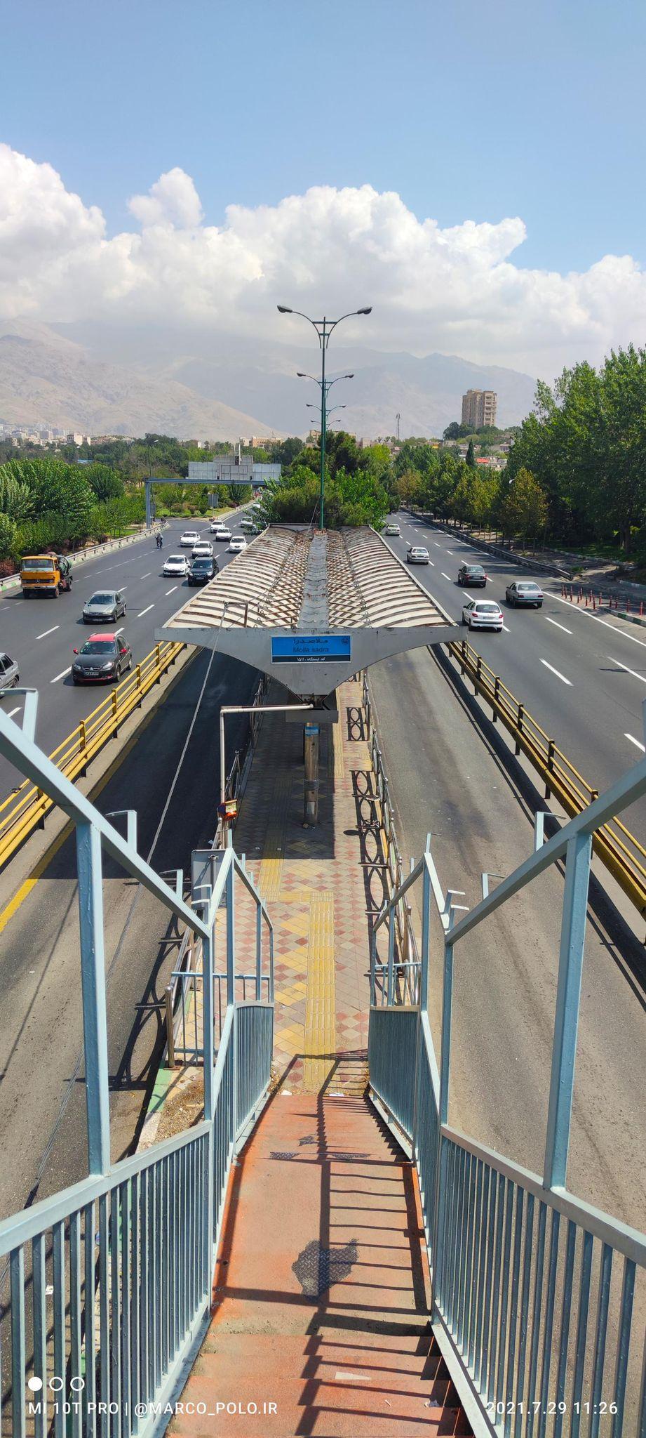 ایستگاه اتوبوس ملاصدرا