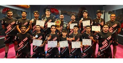 باشگاه بدنسازی رزمی موی تای کیک بوکسینگ جعفری