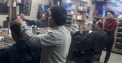 آرایشگاه مردانه حسین