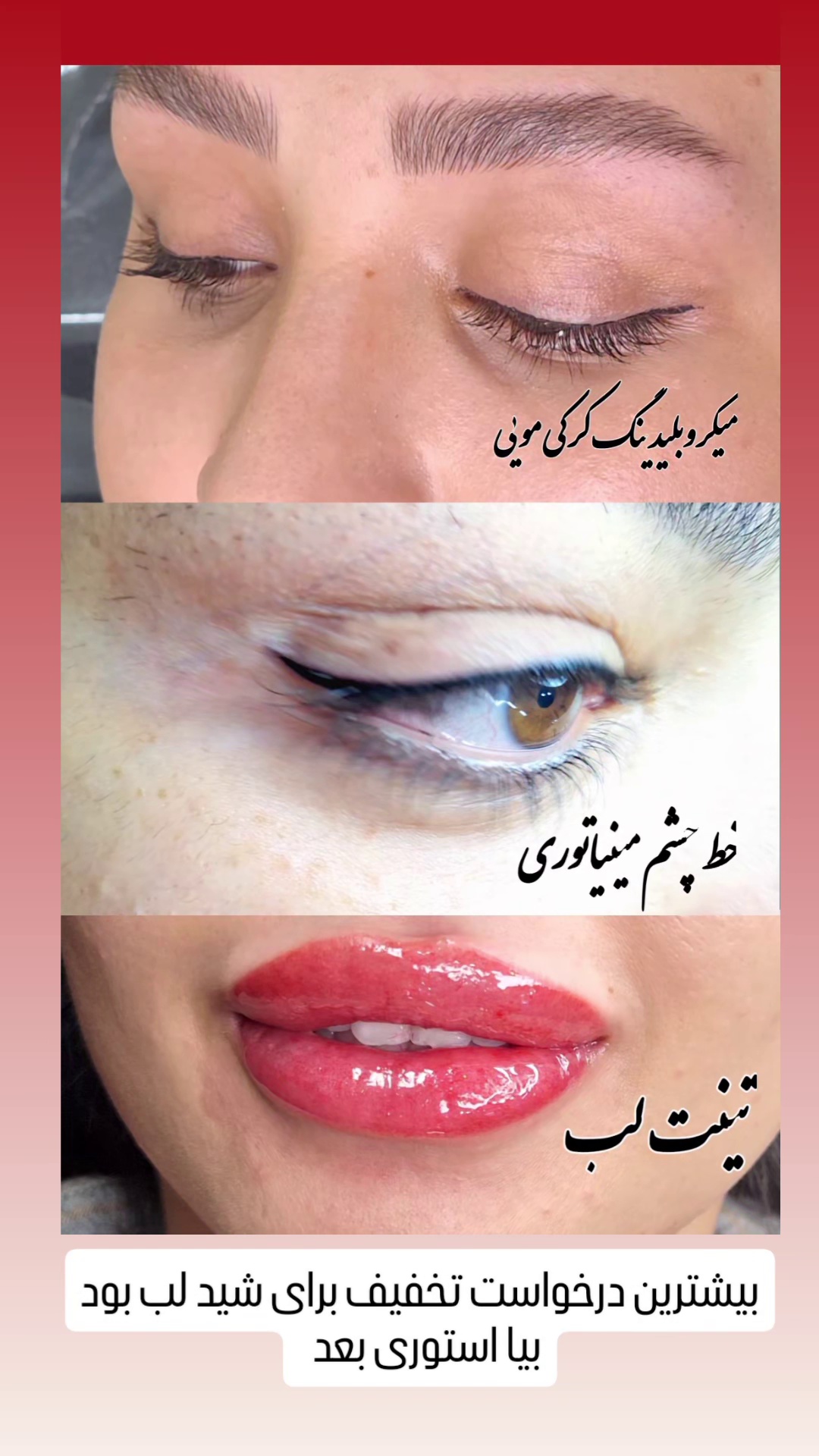 مرکز تخصصی آرایش دائم صورت حدیث زارعی