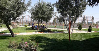 زمین ورزشی چمن مصنوعی یادگار امام
