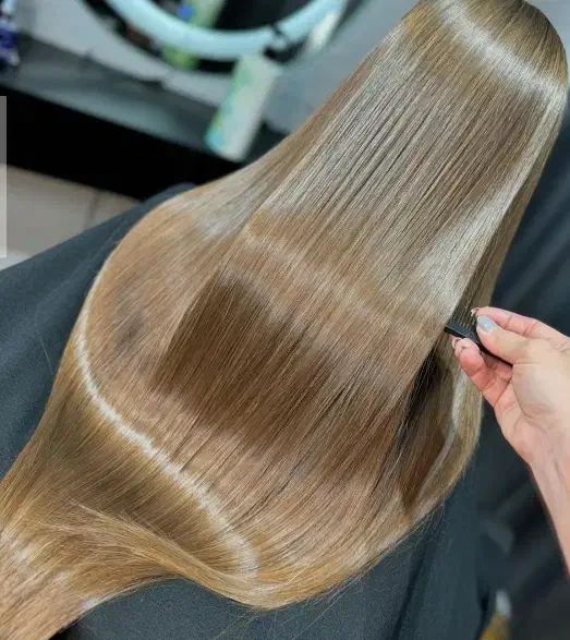 خدمات احیا و ابریشم سازی مو نفس بانو
