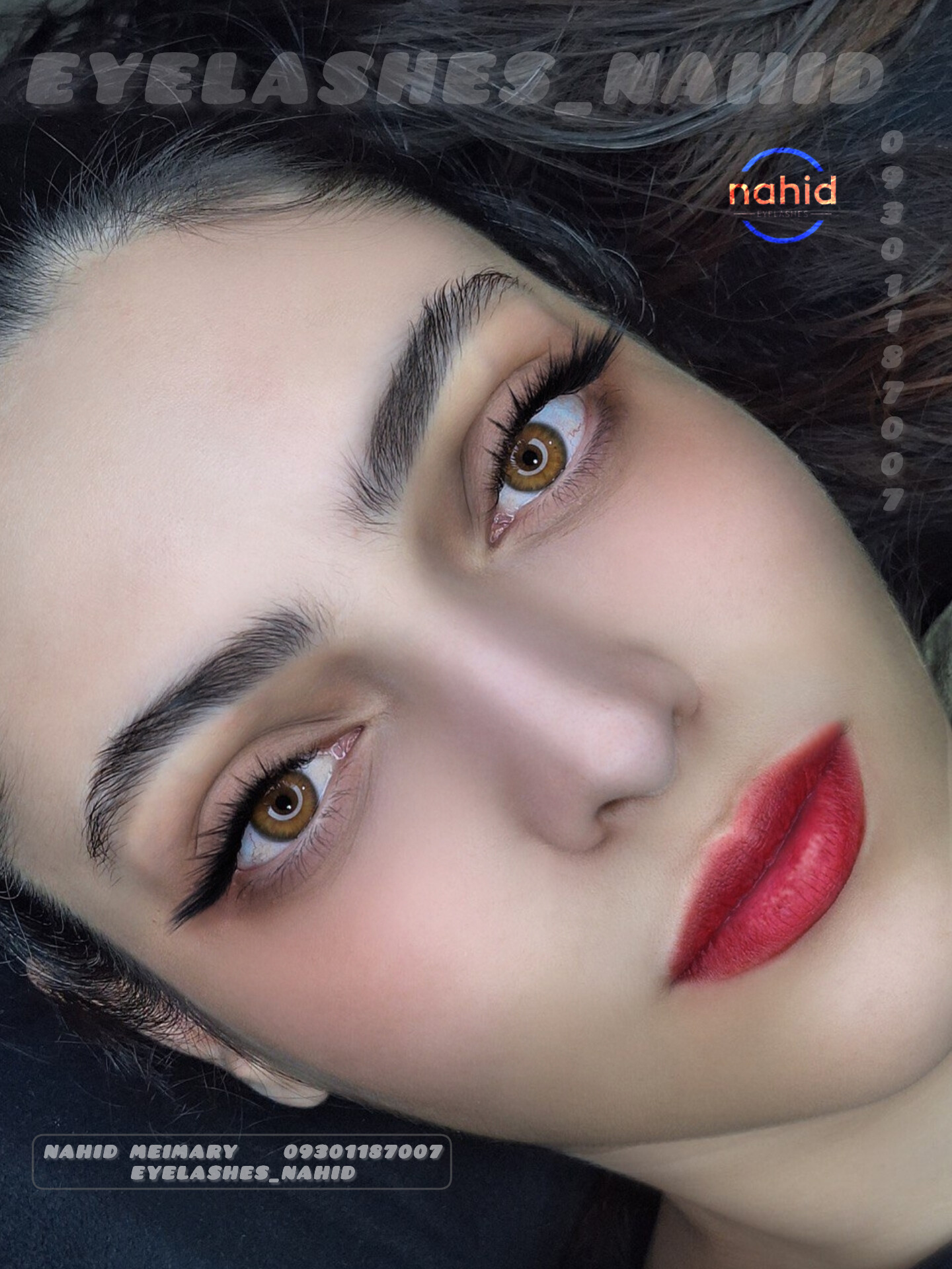 خدمات اکستنشن مژه ناهید