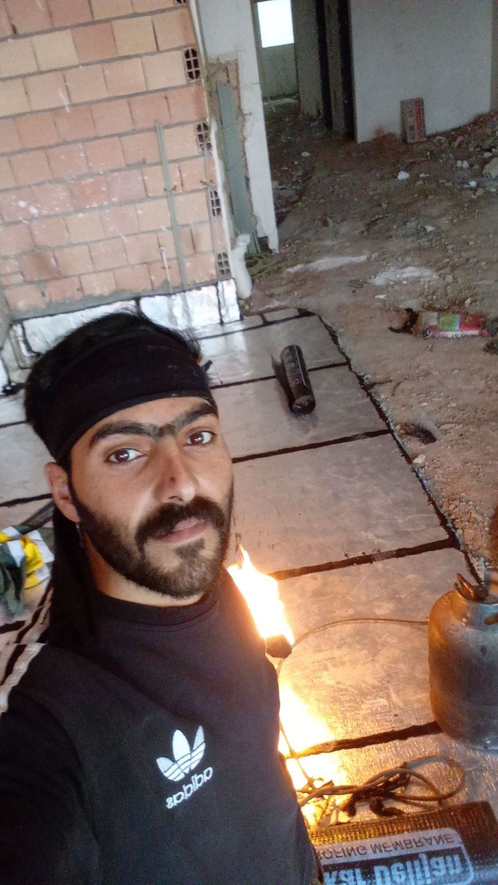 نصب ایزوگام و قیرگونی ۱۰سال ضمانت نامه