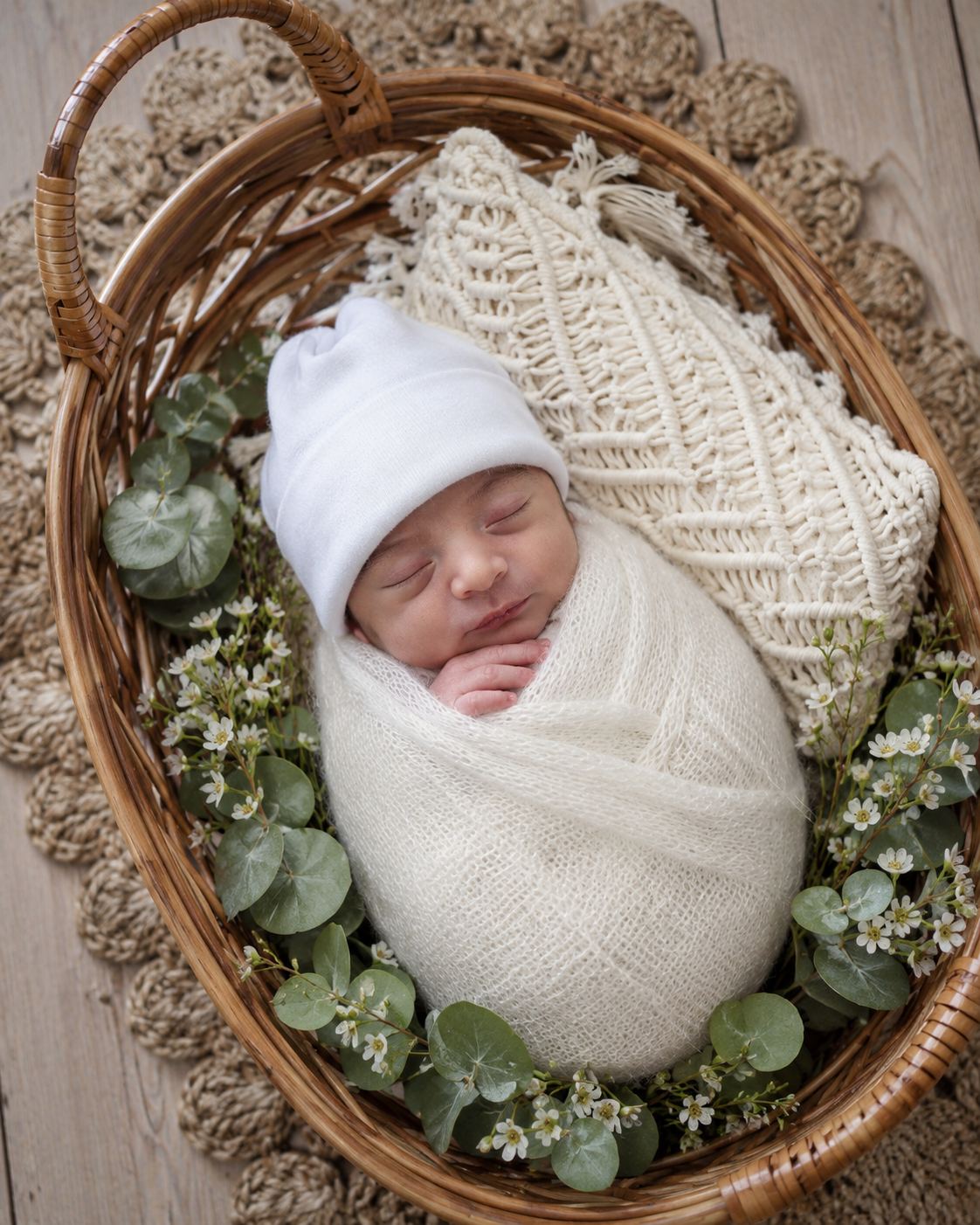 آتلیه آنلاین عکس کودک نی نی لا