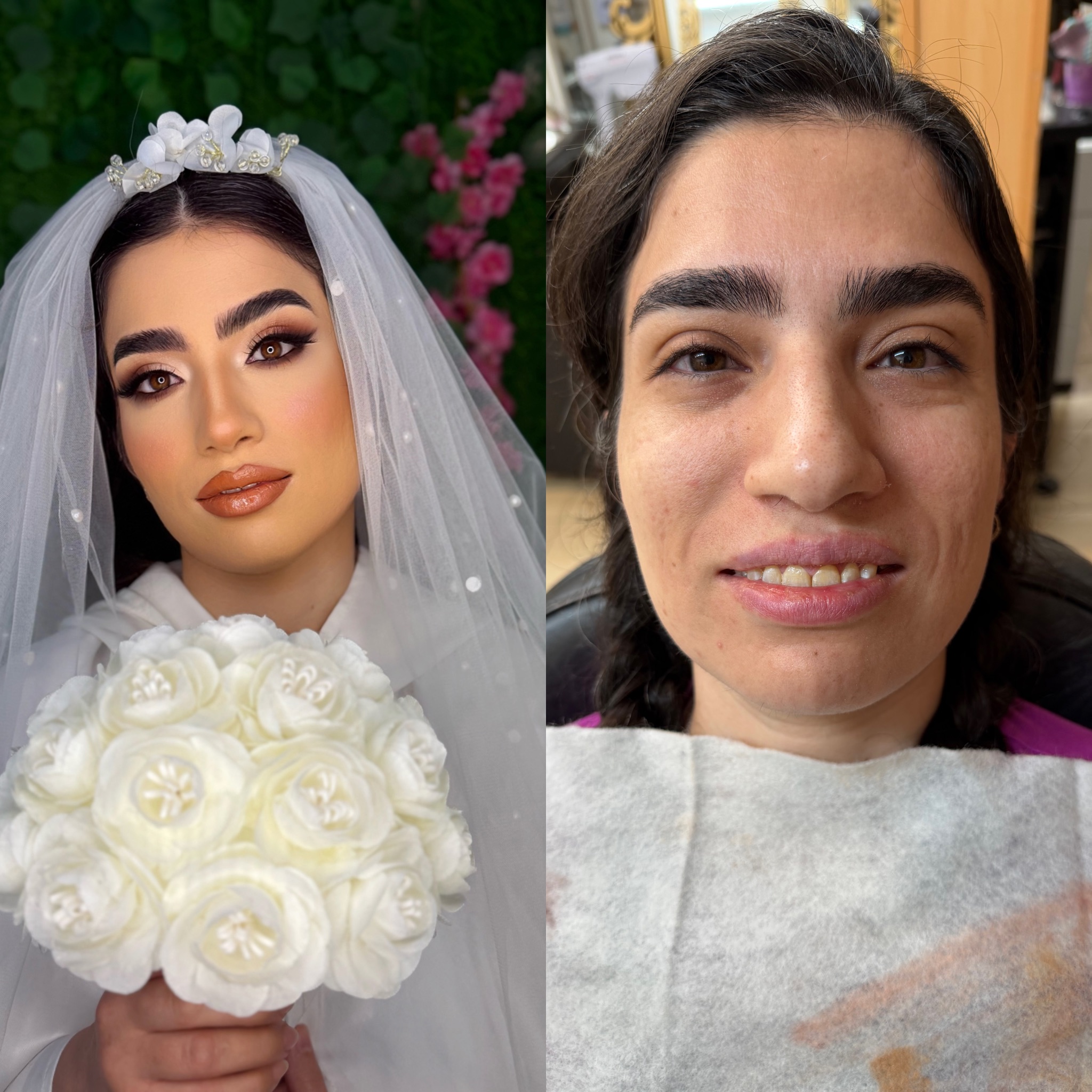 خدمات میکاپ و شینیون عروس مونا خاکبازان