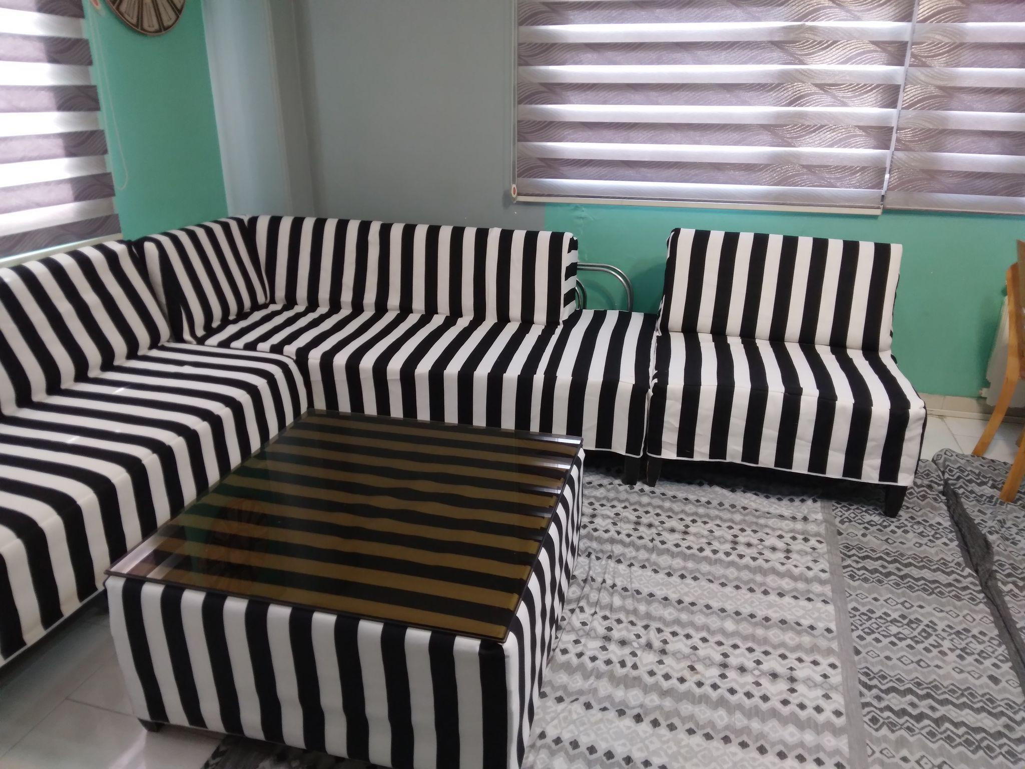 دوخت کاور پارچه ای و ژلاتینی مبل