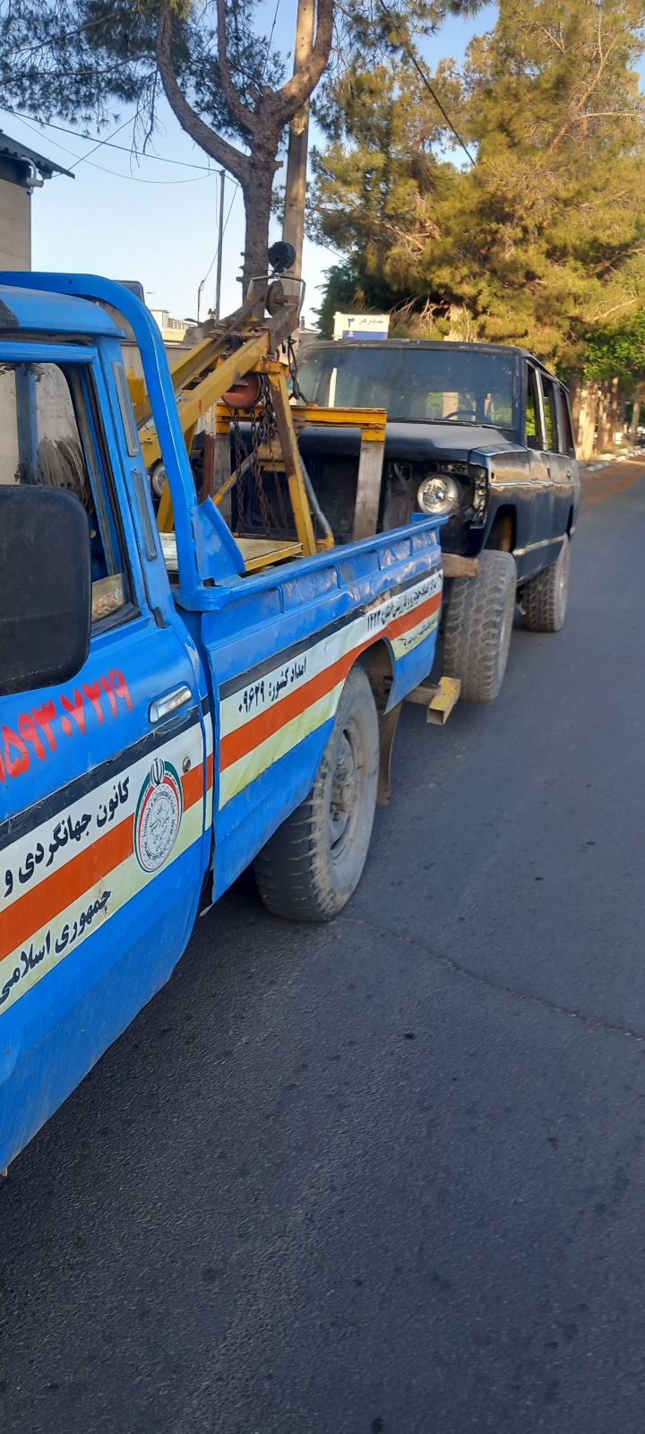 امداد خودرو و یدکش