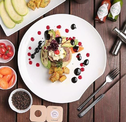 Savor plate فروش ظروف رستوران كافيشاب