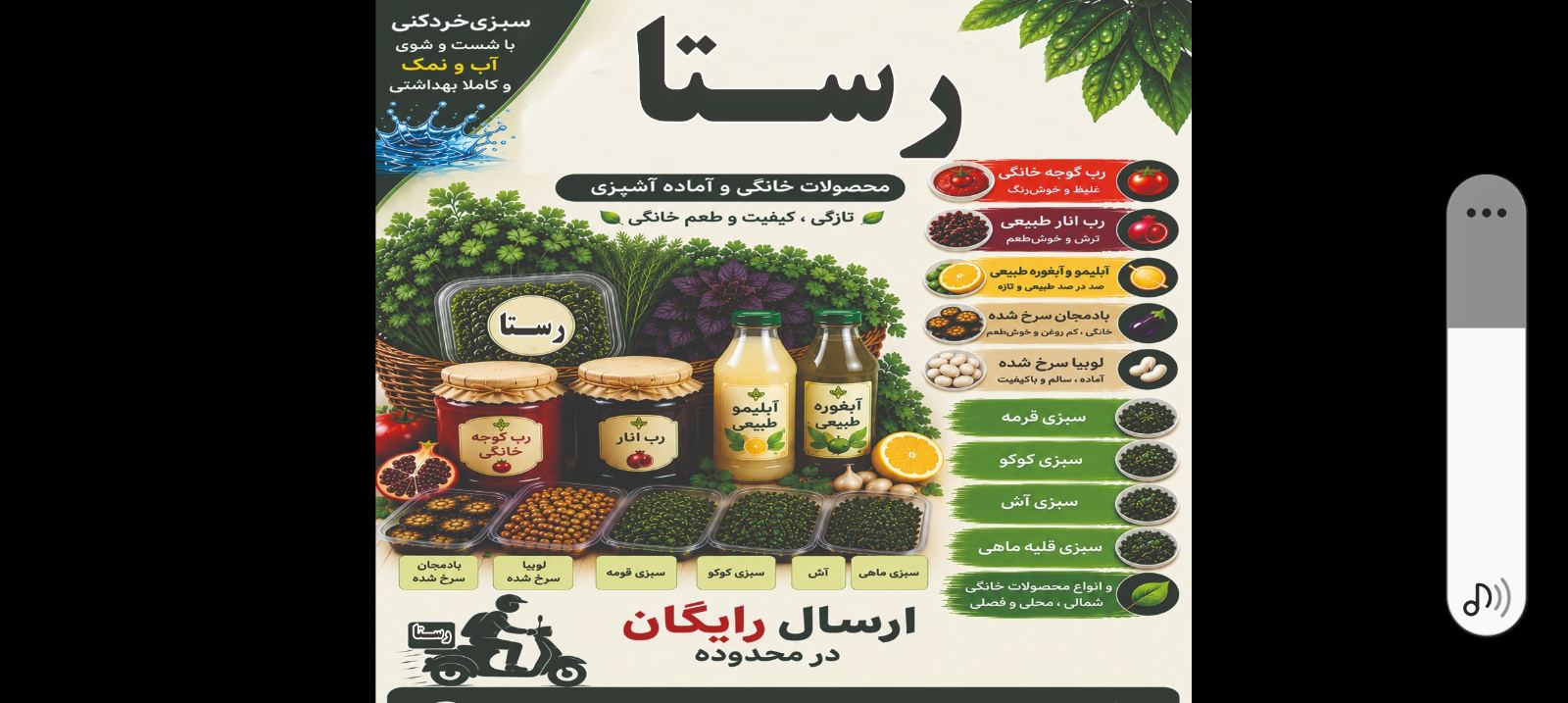 سبزی خردکنی رستا