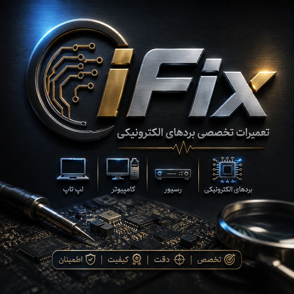 تعمیرگاه بردهای  الکترونیکی
