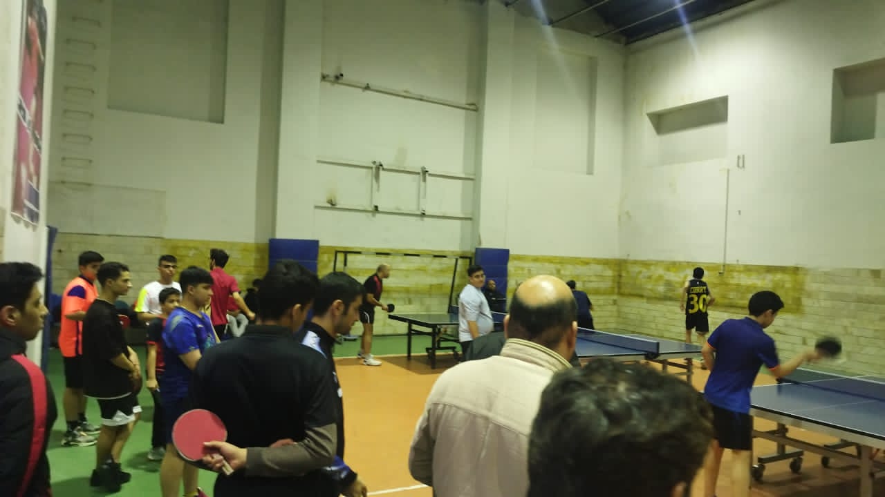 باشگاه پینگ پنگ تنیس روی میز مقدس
