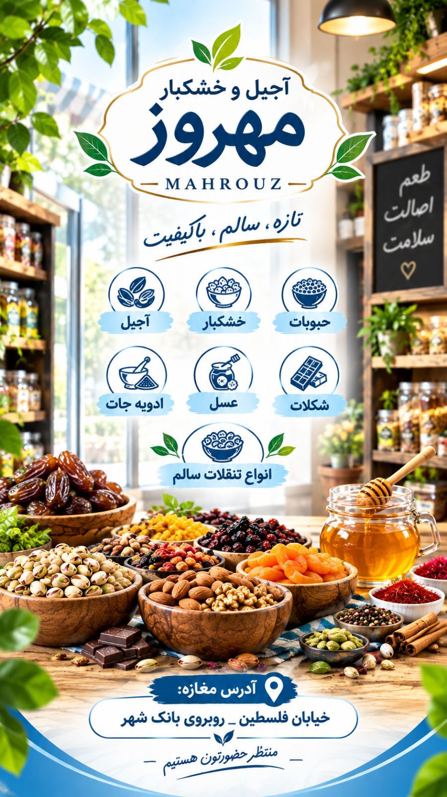 آجیل و خشکبار مهروز
