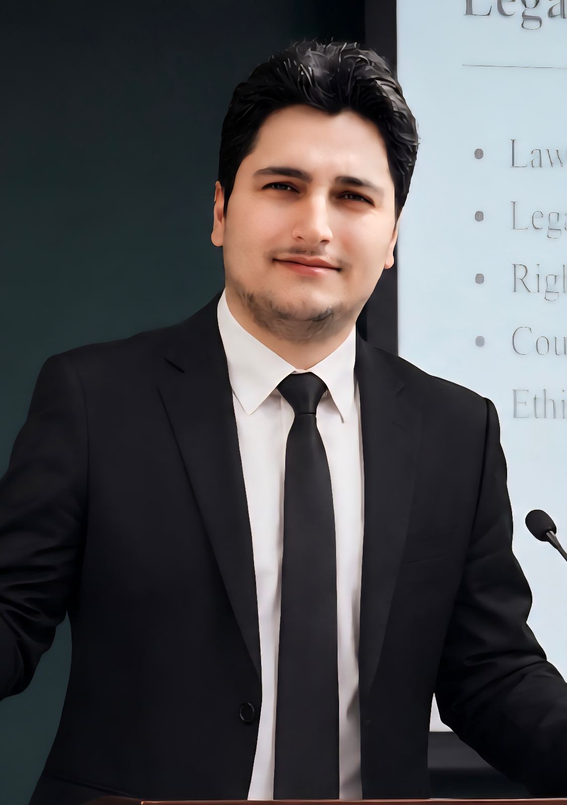 سینا صحرایی عضو کانون وکلای دادگستری