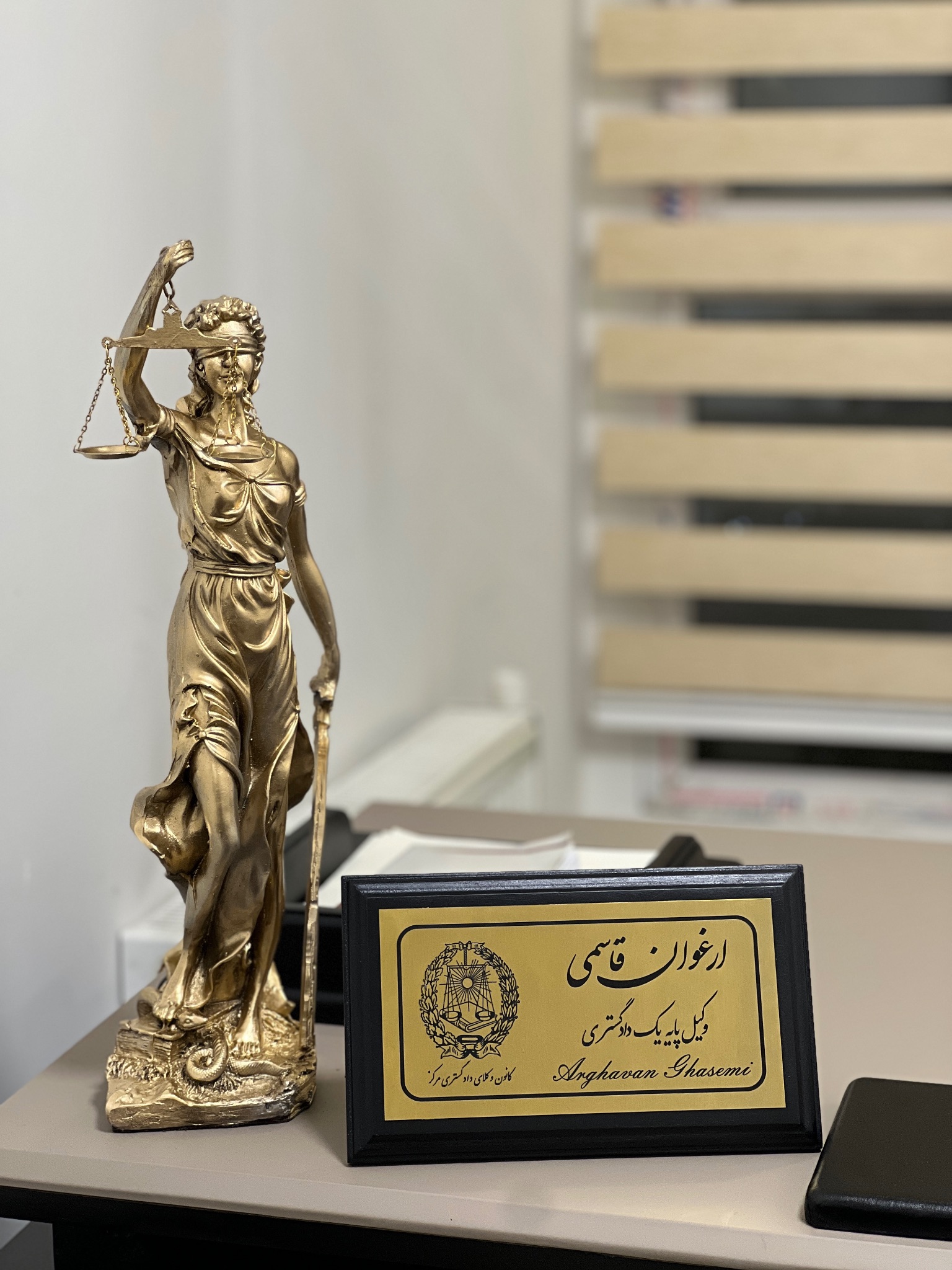 وکیل پایه یک دادگستری ارغوان قاسمی