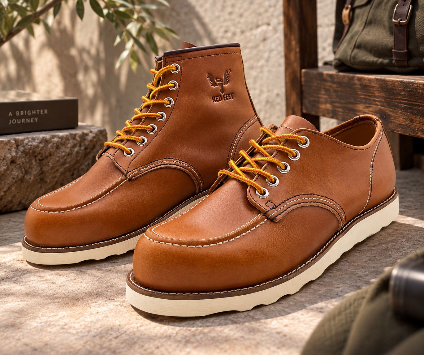 کفش و بوت چرم ردفیت RedFeetShoes