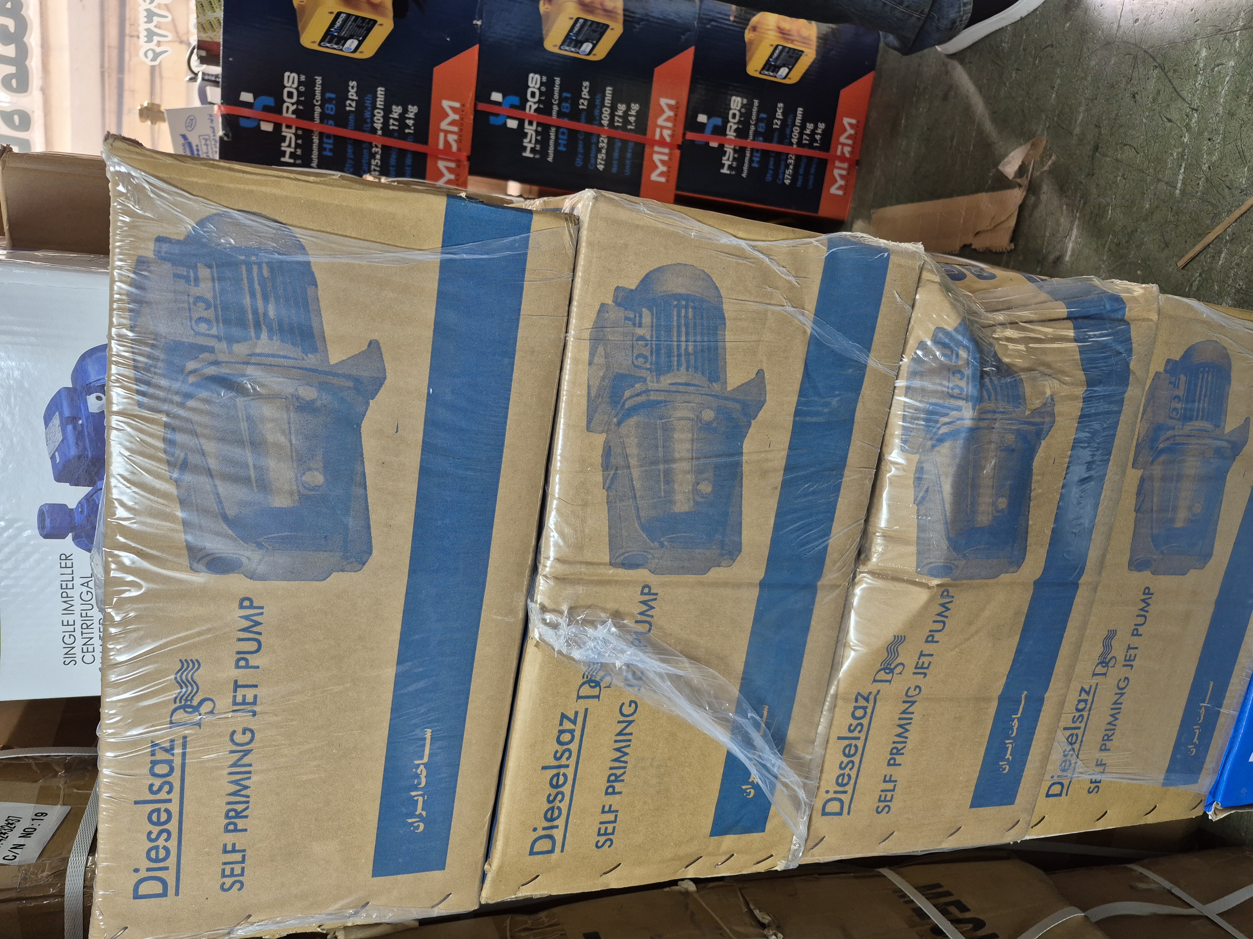 انواع پمپ آب صنعتی و خانگی روزبهانی