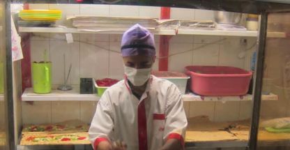 ساندویچ نیم متری معلم