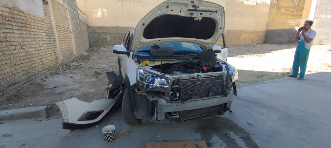 تعویض رادیات بخاریX22 وMVM315 نصر-اصفهان