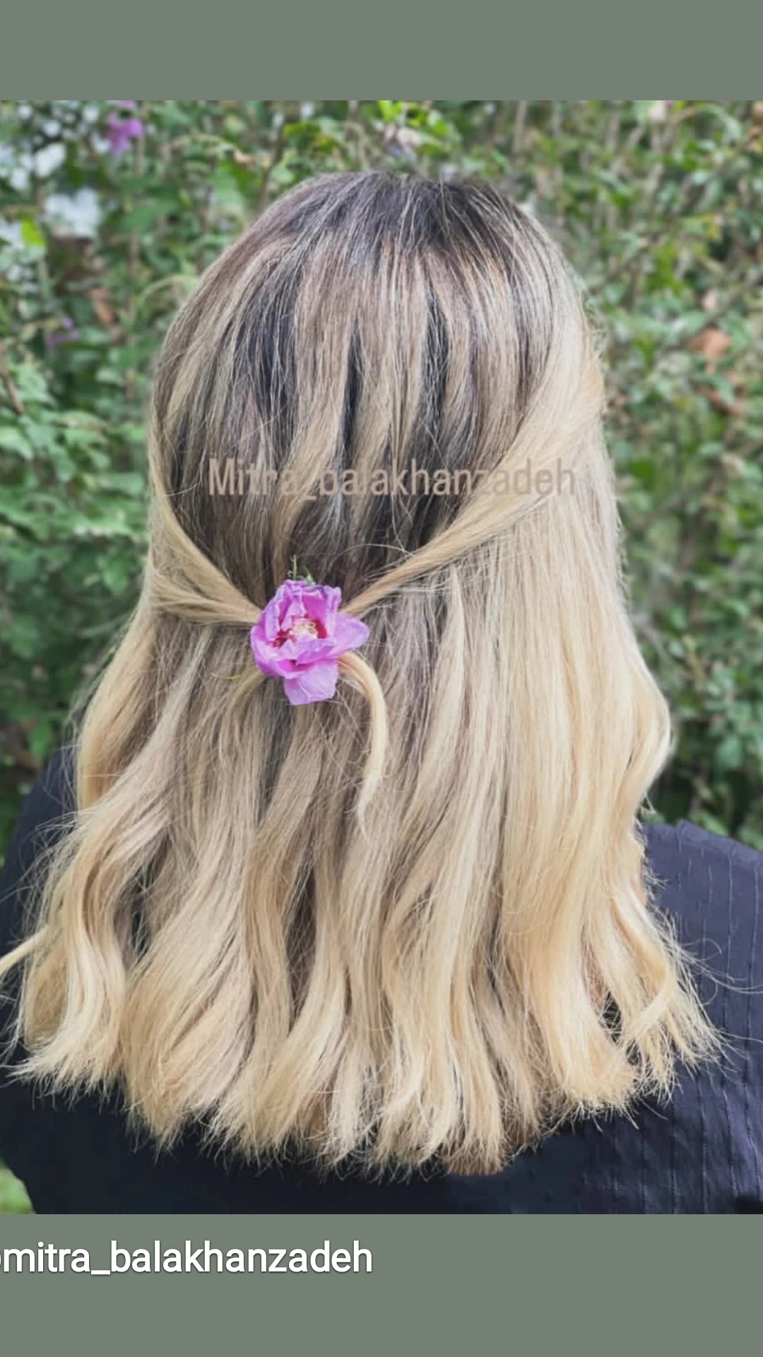 خدمات رنگ و لایت مو میترا