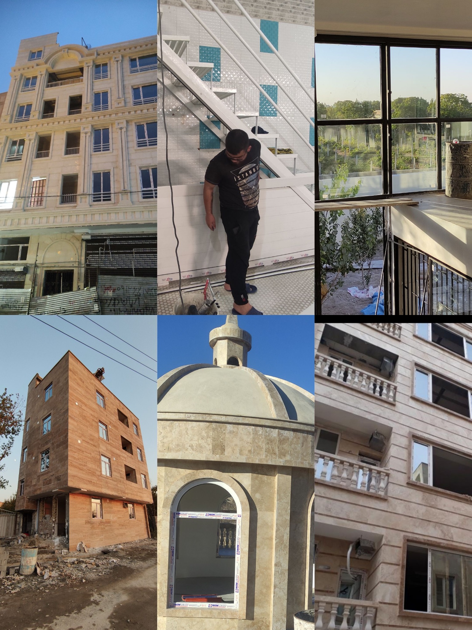 تولید پنجره و درب های upvc