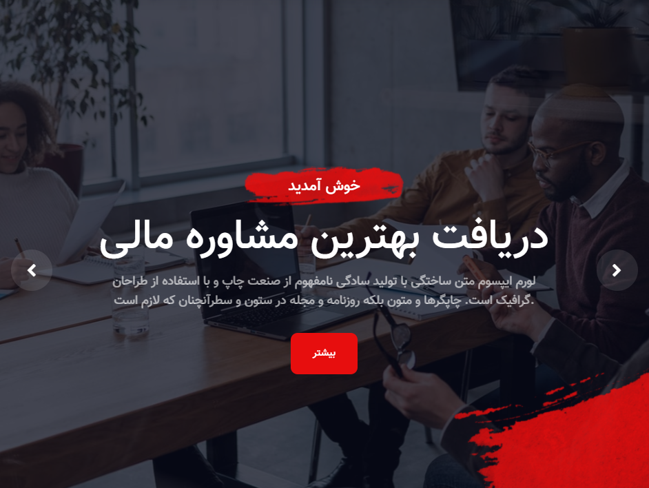 طراحی سایت حرفه ای
