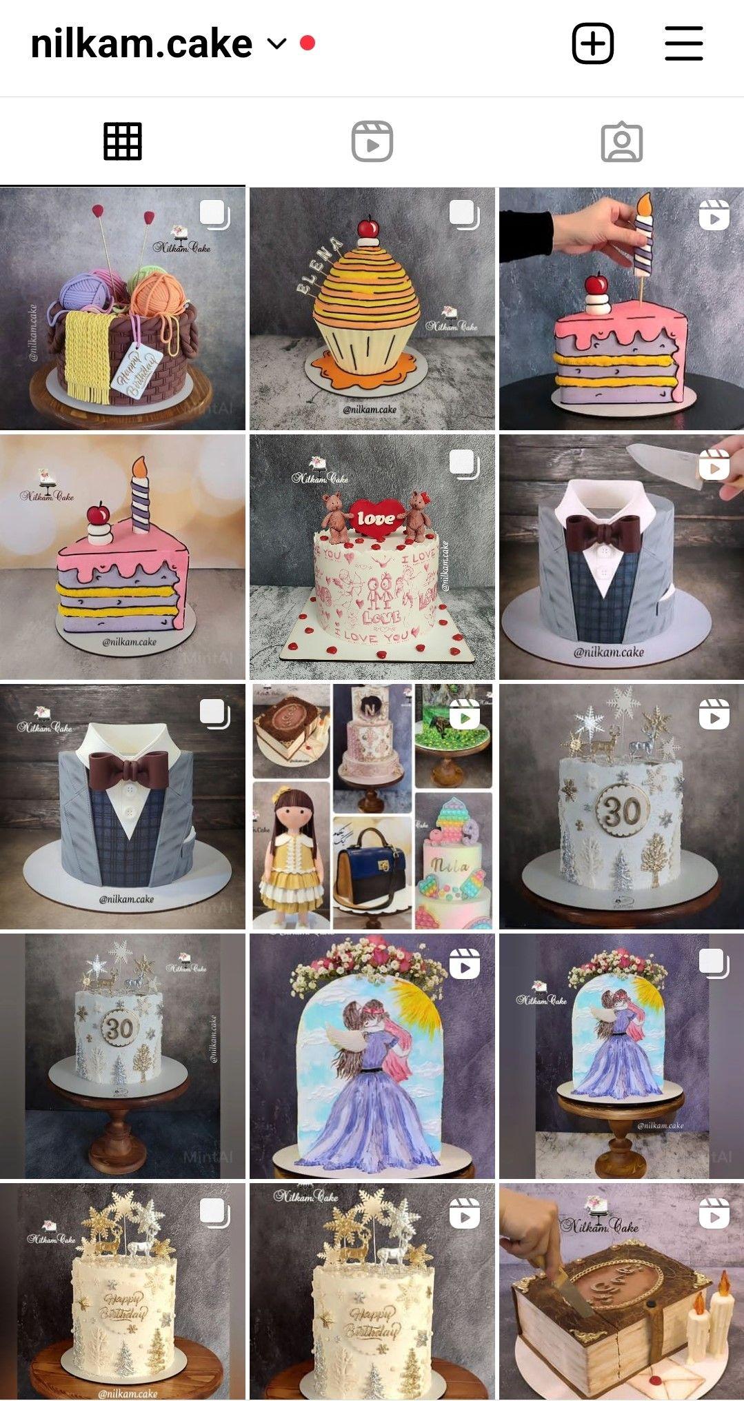 سفارش کیک خانگی "نیلکام کیک"