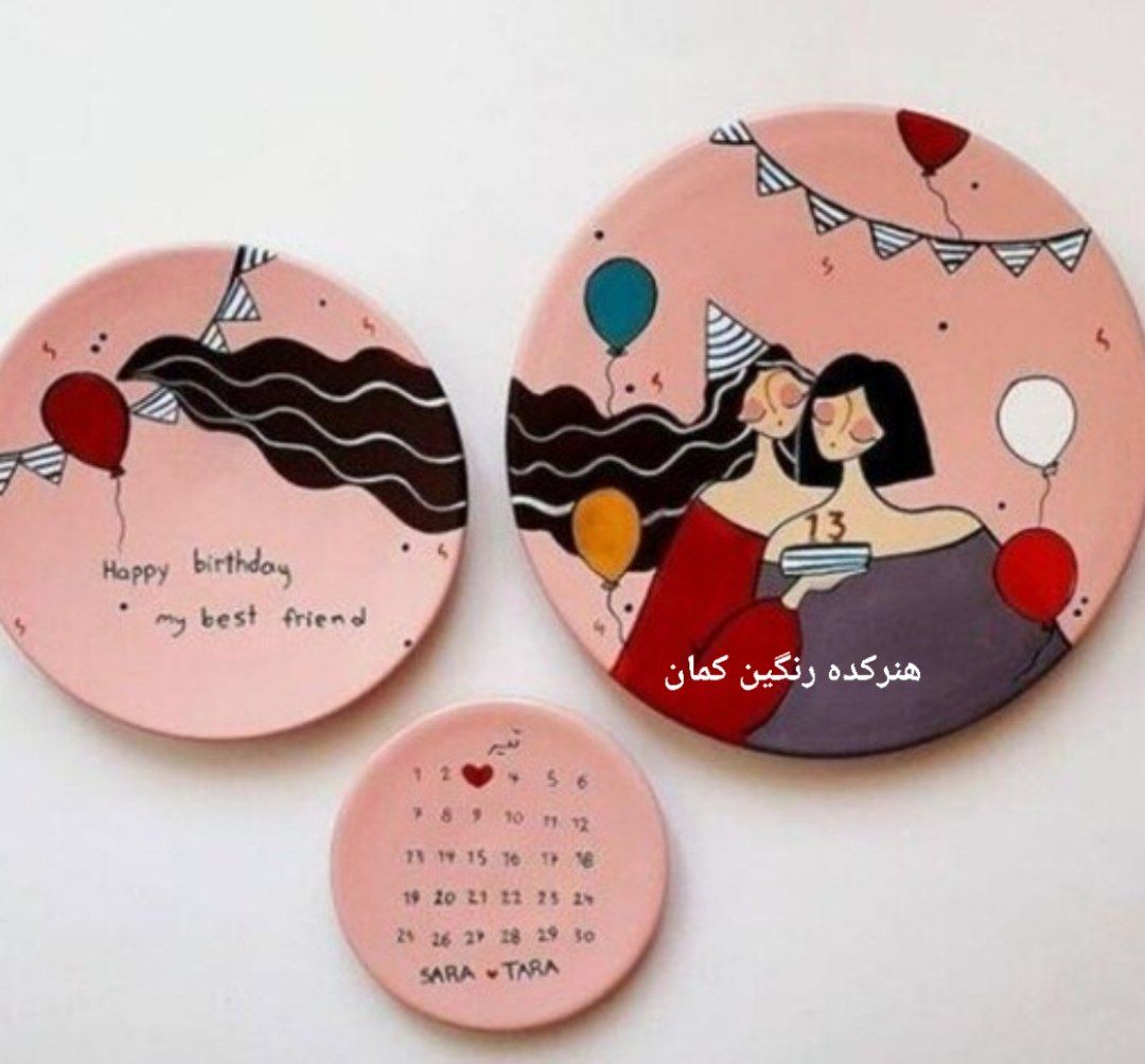 نقاشی روی سفال و ساخت گل مصنوعی