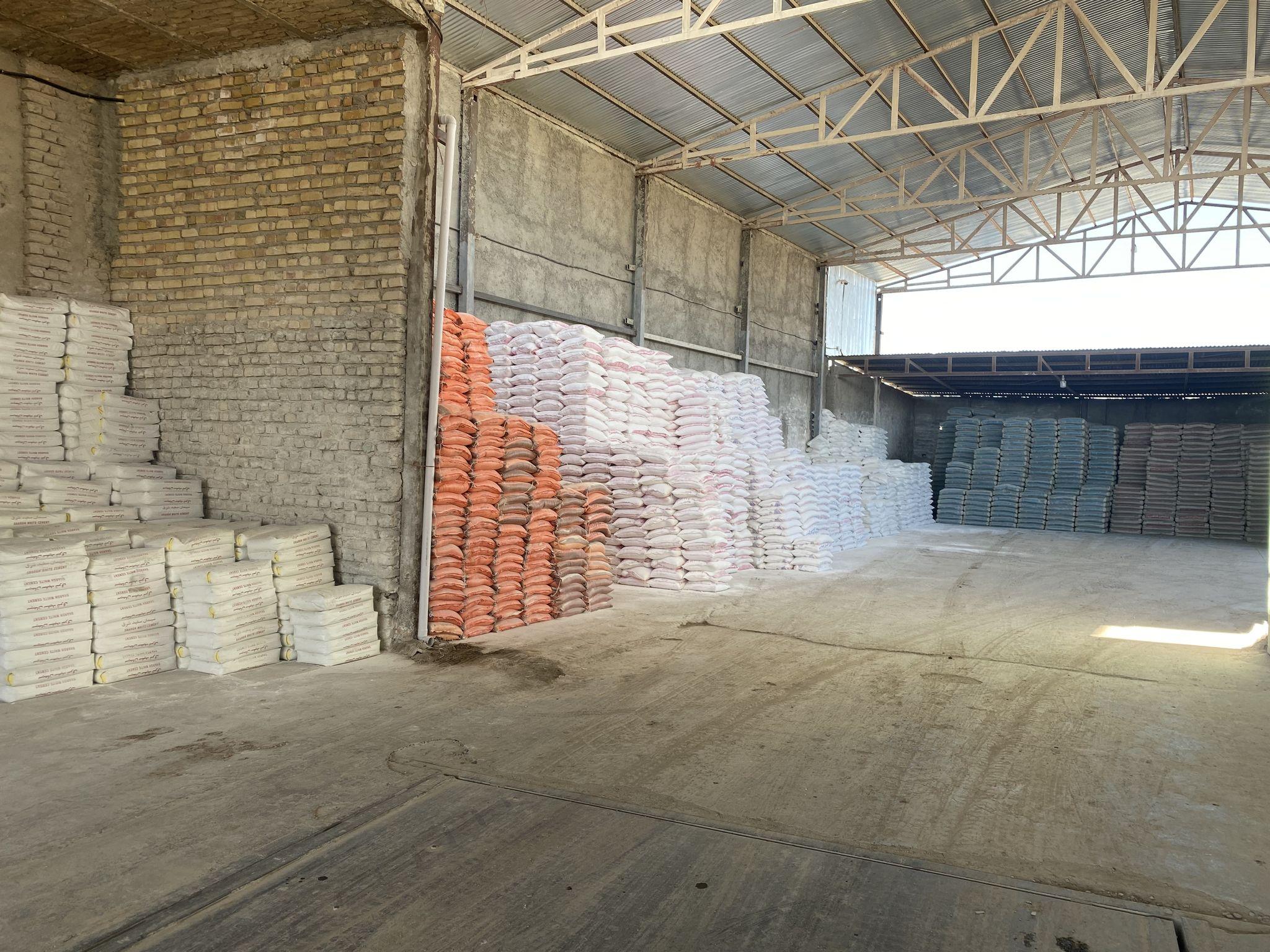 انبار پخش عمده مصالح ساختمانی دارندی