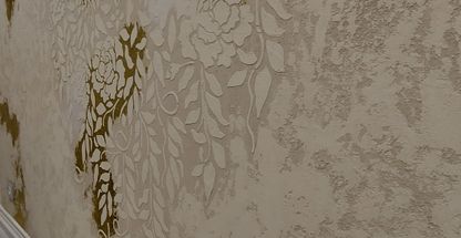 پتینه کاری و دیوارنگاری سعیدی